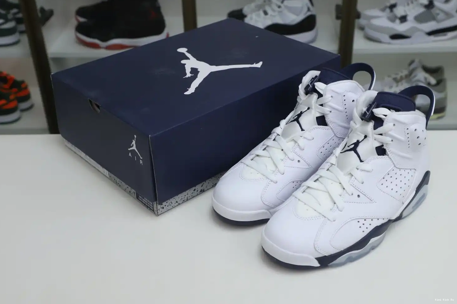 JORDAN Kimikick MIDNIGHT NAVY 6 AIR 0803